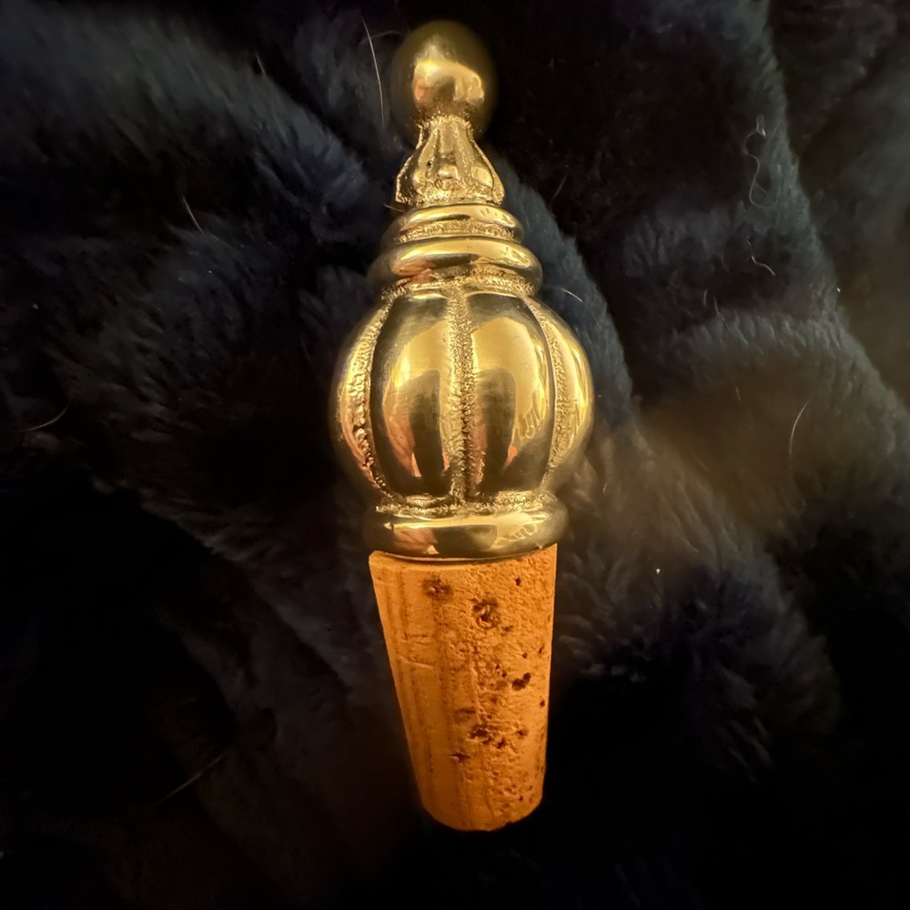 NEW Mariposa Brillante Mexico Baroque Wine Bottle Stopper Topper Top with Cork
